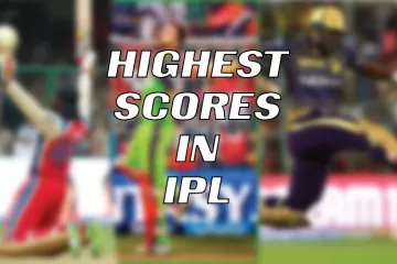 Highest Score in IPL History (IPL Records) Is 263/5 Which Was Made by Royal Challengers Bangalore (RCB) in IPL 2013. Cricstay