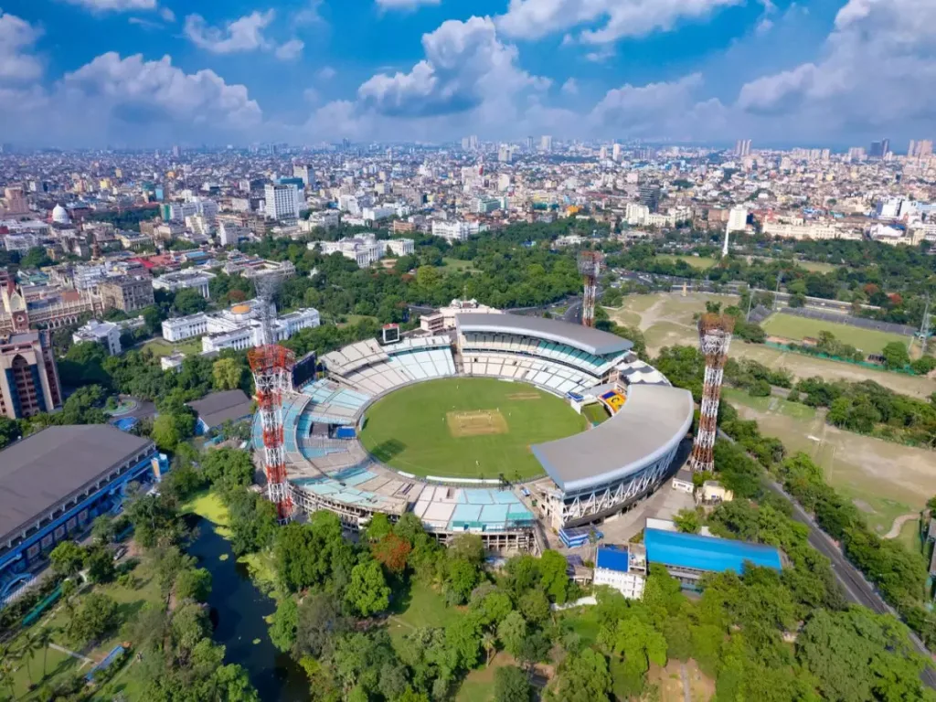 Eden Gardens cricket stadium Kolkata